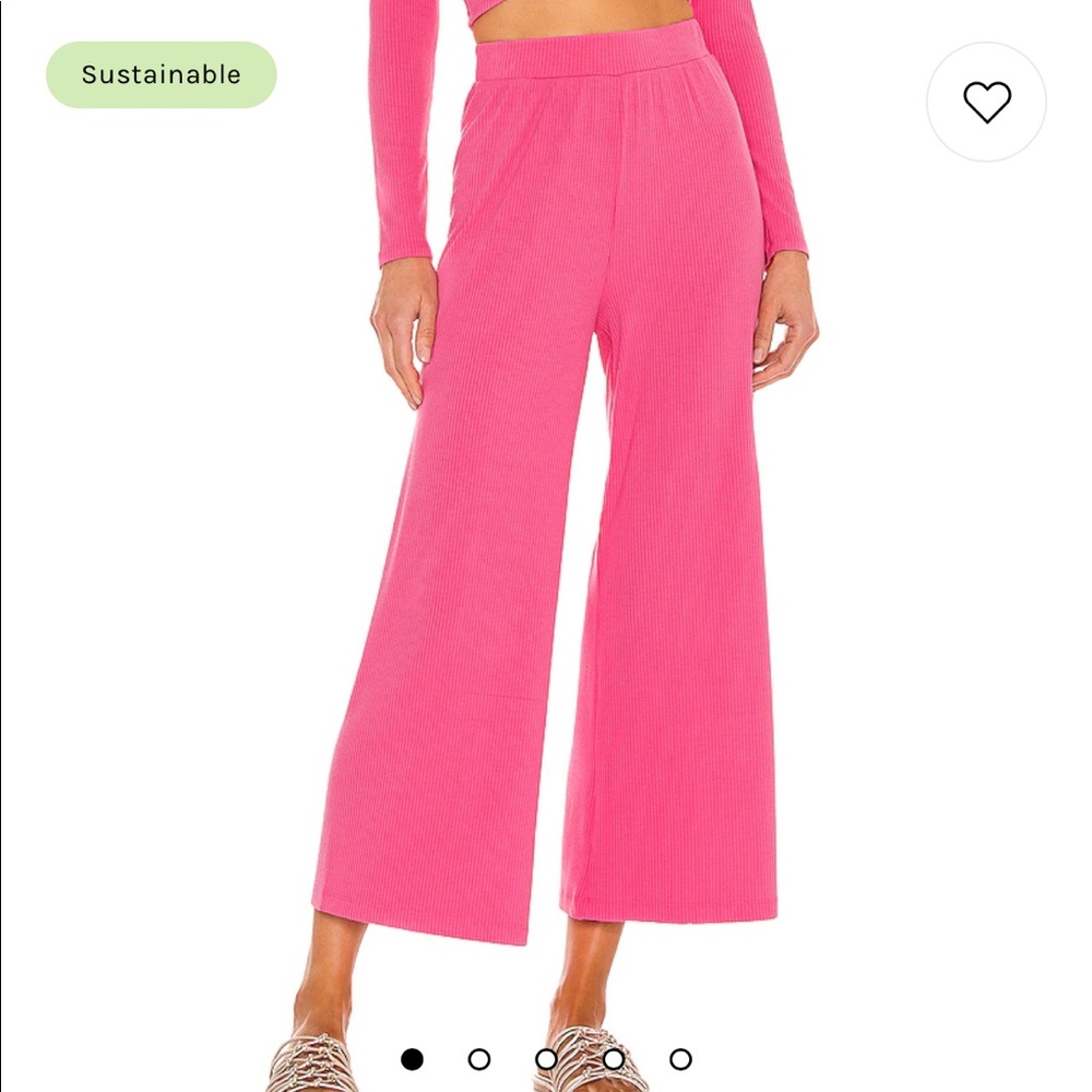 L space pink pants